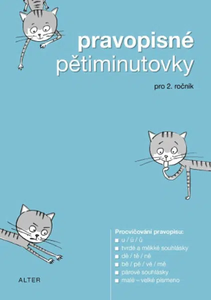 Pravopisné pětiminutovky pro 2. ročník