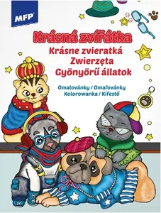 Omalovánky MFP A4 Krásná zvířátka 2 210x276mm/32