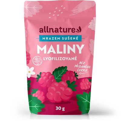 ALLNATURE Malina sušená mrazem celá 30 g