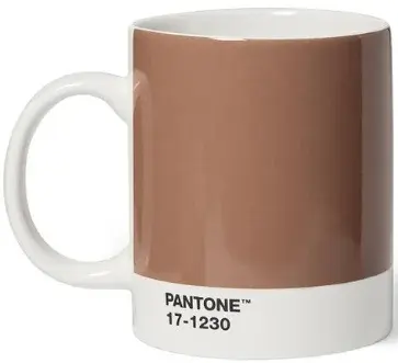 PANTONE Hrnek - Mocha Mousse 17-1230 (barva roku 2025)