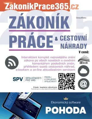 Zákoník práce a Cestovní náhrady 2025 - kolektiv autorů - e-kniha