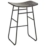 Carryhome BAROVÁ ŽIDLE, černá, tmavě hnědá