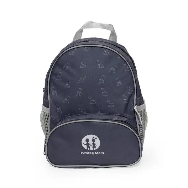 Petite&Mars Batůžek dětský Backie Grey Hills