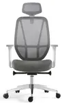 MERCURY Ergonomická kancelářská židle AFRODITE šedá