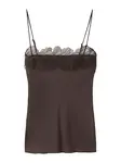 MANGO Top 'LOTUS'  čokoládová