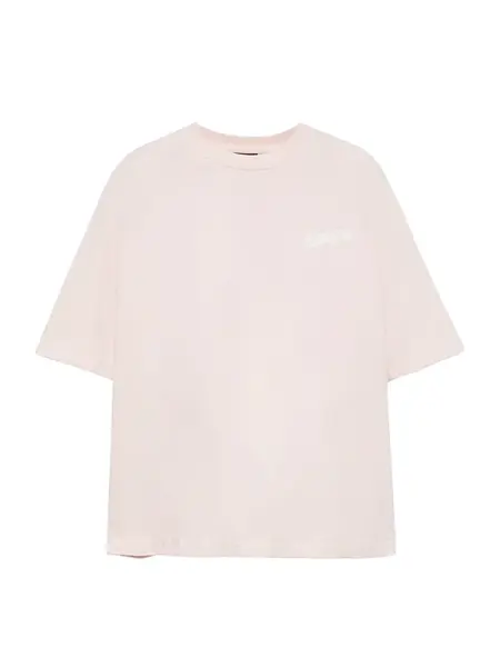 Pull&Bear Tričko 'STWD'  pastelovo ružová / biela