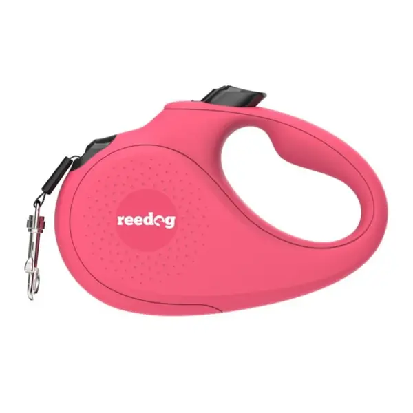 Reedog Senza Basic samonavíjecí vodítko S 15kg / 5m páska / růžové | P38075