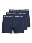 JACK & JONES Boxerky 'Anthony'  tmavomodrá / biela