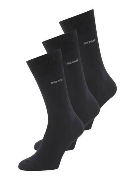 BOSS Ponožky  tmavomodrá / sivá