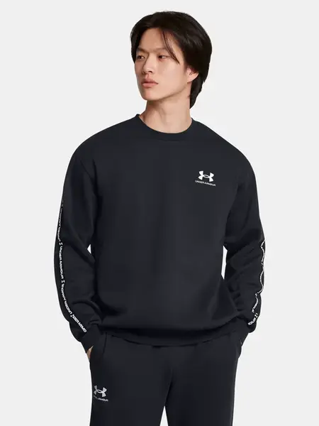 Under Armour Pánská mikina UA Icon Fleece Crew Taping - Pánské
