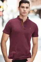 T8560 DEWBERRY T-SHIRT-DARK PURPLE
