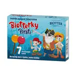 Biotterky Piráti vitamínová lízátka 7 ks