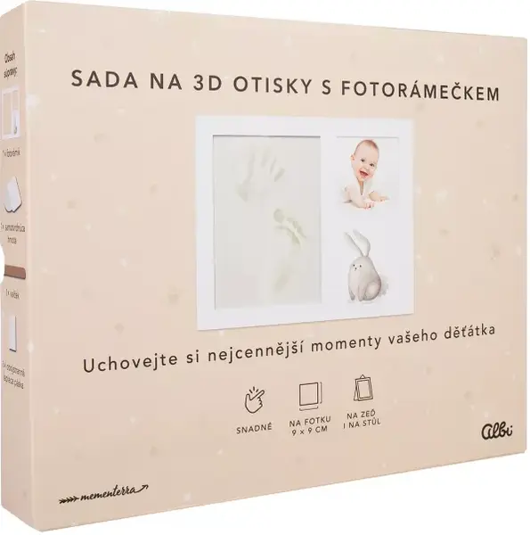 Sada rámečku s otiskem hmota