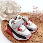 Boto Dětské tenisky na suchý zip červené Krissandra