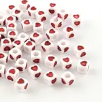 Opaque Acrylic European Beads