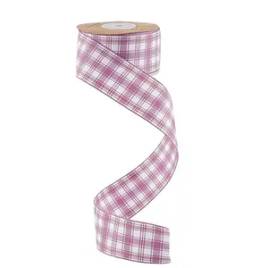 Tartan Design Polyester Ribbon