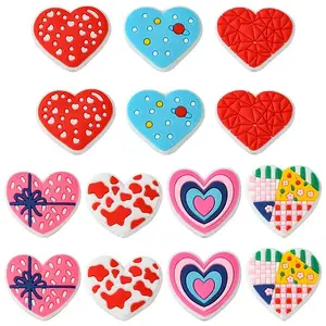 35Pcs 7 Styles PVC Plastic Beads