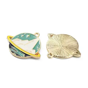 Alloy Enamel Pendants