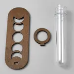 Wall Hanging Terrarium Planter with Plastic Tube