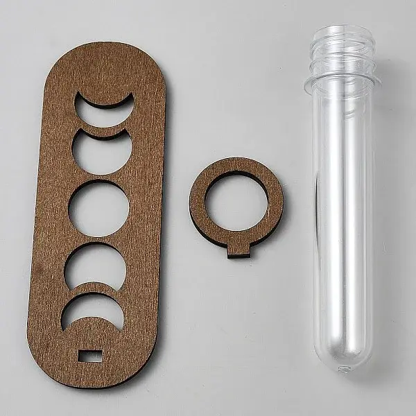 Wall Hanging Terrarium Planter with Plastic Tube
