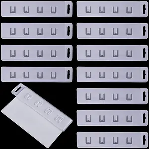 15Pcs Plastic Swipe ID Card Holder