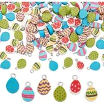 144Pcs 6 Style Handmade Polymer Clay Charms