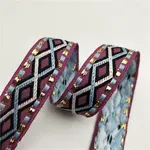 Polyester Rhombus Jacquard Ribbon