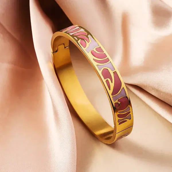 304 Stainless Steel Enamel Bangles
