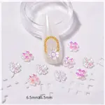 Resin 4-petals Flower Nail Art Charms