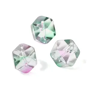 Baking Paint Transparent Glass Beads