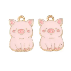 Alloy Enamel Pendants