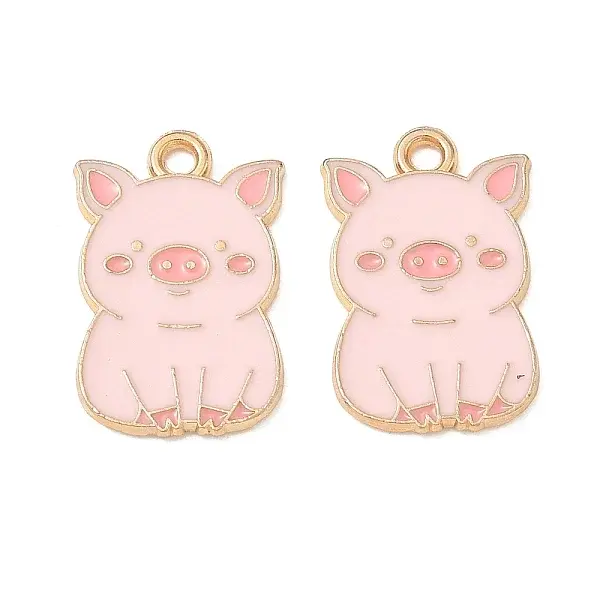 Alloy Enamel Pendants