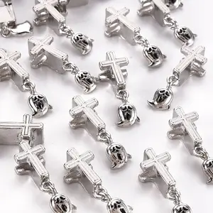 Alloy Enamel Dangle European Beads