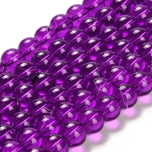 Drawbench Transparent Glass Beads Strands