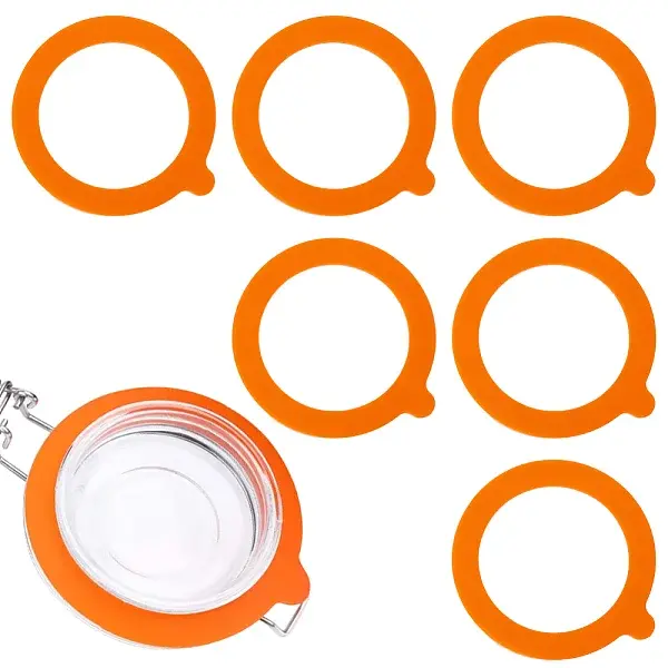 14Pcs Silicone Jar Gaskets