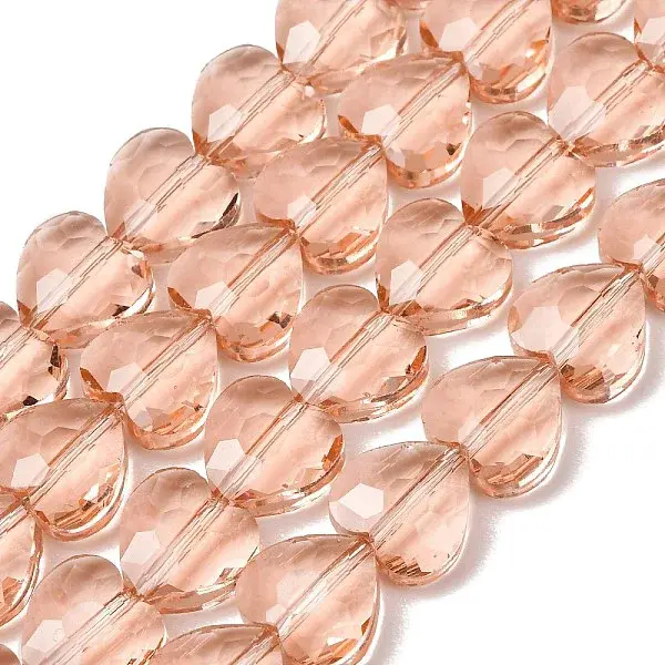 Transparent Glass Beads Strands