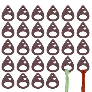 30Pcs Wood Thread Winding Boards