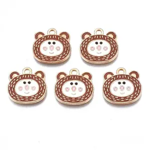 Alloy Enamel Pendants