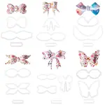 6 Sets 6 Styles Plastic Clay Pressed Molds