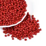 6/0 Baking Paint Glass Round Seed Beads
