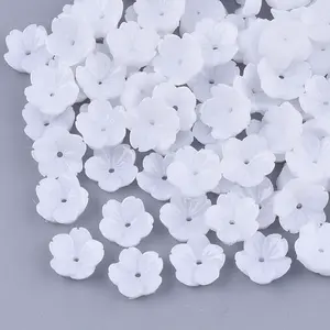Opaque Resin Bead Caps