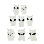 Luminous Resin Alien Mini Ornaments