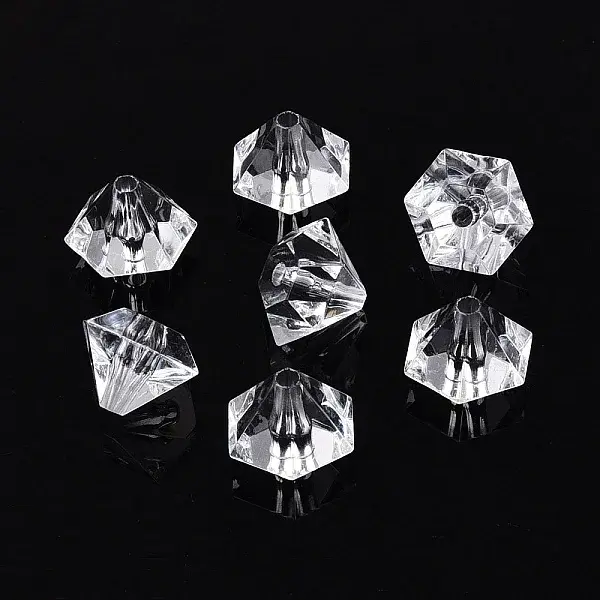 Transparent Acrylic Beads