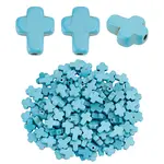 150Pcs Synthetic Turquoise Beads Strands