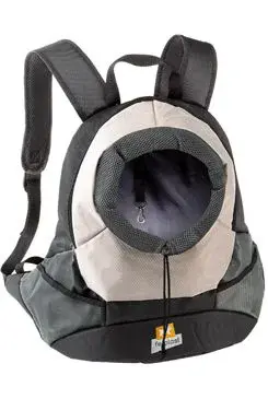 Batoh na psy a kočky Kangoo L šedý FP