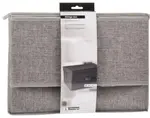 Úložný box s víkem Homestyling 39x29 cm, šedý