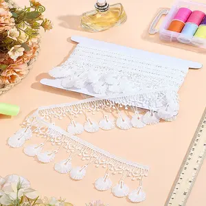 3 Yards Milk Fiber Lace Trim