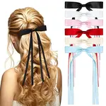 Polyester Ribbon Bowknot Alligator Hair Clips
