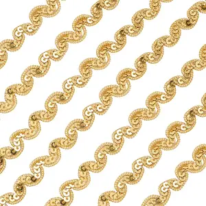 Paillette Wave Ribbon