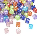 Spray Paint Transparent Acrylic Beads